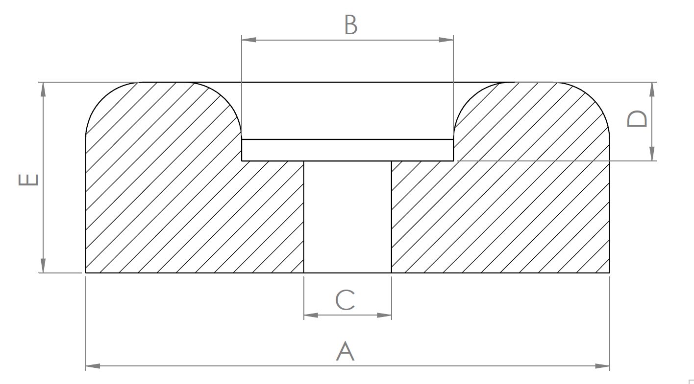 Recessed Bumper